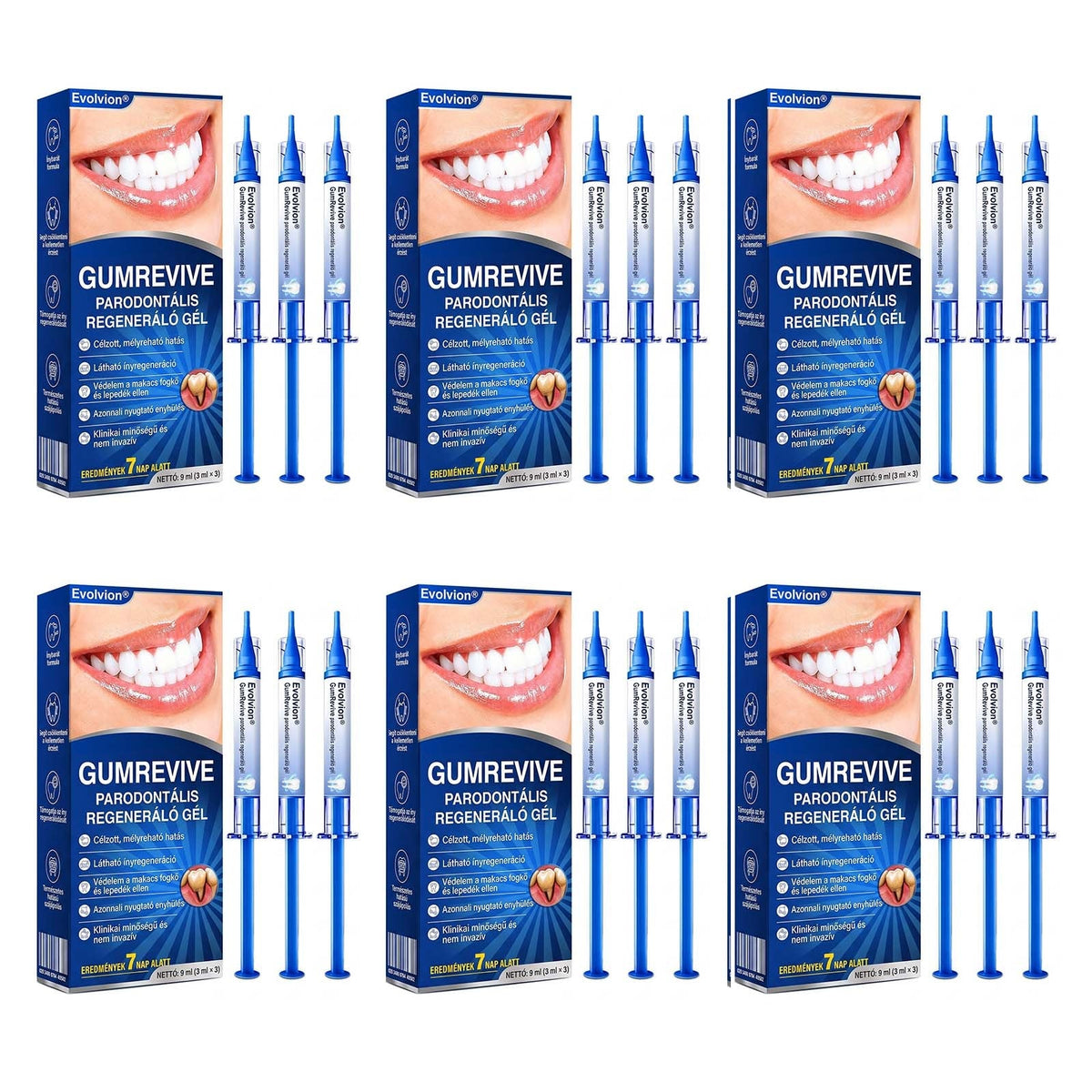 𝑬𝒗𝒐𝒍𝒗𝒊𝒐𝒏® 🦷 GumRevive Ínyregeneráló Gél – Az egészségesebb ínyért és magabiztosabb mosolyért🍄