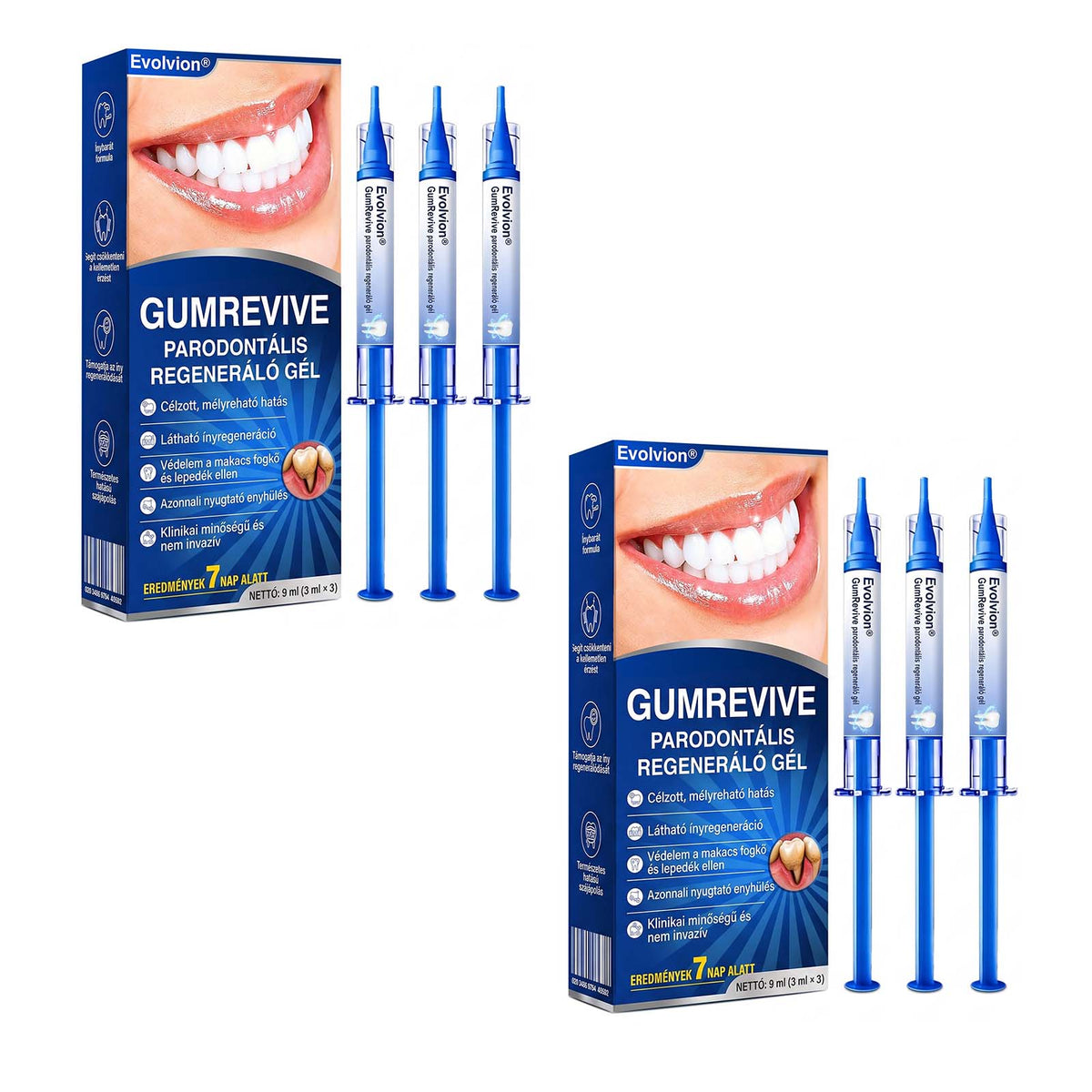 🇪🇺🏅🦷 Evolvion® GumRevive Fogíny‑Regeneráló Gél 🎯