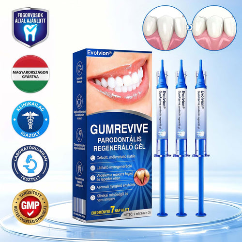 𝑬𝒗𝒐𝒍𝒗𝒊𝒐𝒏®🦷 GumRevive Ínyregeneráló Gél – Az egészségesebb ínyért és magabiztosabb mosolyért 🥰