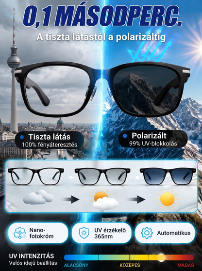 👓 Chytré AI brýle s kamerou 8 MP – překlad v reálném čase do 160+ jazyků, Bluetooth a inteligentní AI funkce🏆