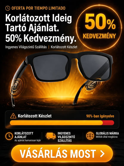 👓 Chytré AI brýle s kamerou 8 MP – překlad v reálném čase do 160+ jazyků, Bluetooth a inteligentní AI funkce🏆